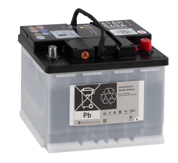 Batería turismo 61AH ORIGINAL VW SKODA SEAT AUDI 000915105DE 000915089E