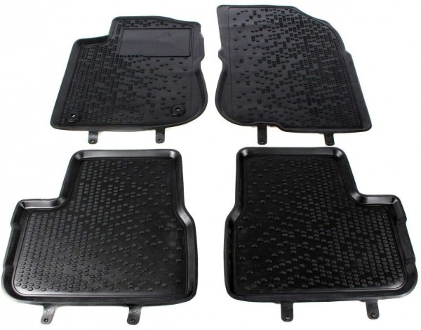 Juego (4 udes) alfombrillas Goma ORIGINAL PEUGEOT 208, 2008,1606632280