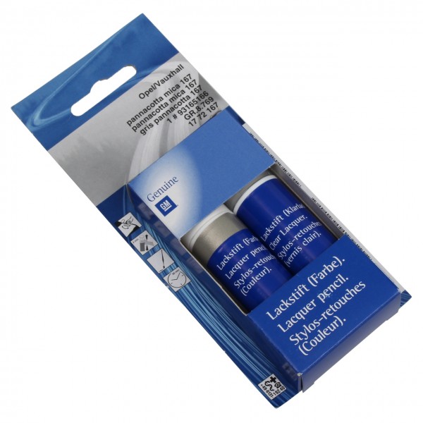 Set Pintura de Retoque Pannacotta (código de pintura L167) ORIGINAL OPEL 93165166