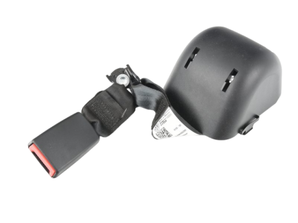 Cinturón seguridad puntos negro central ORIGINAL SKODA Octavia III (5E),5E0857807RAA