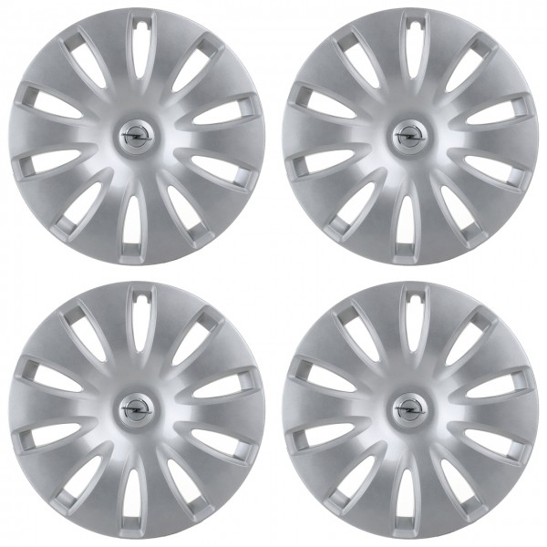4x Embellecedor para llantas de acero 17 pulgadas ORIGINAL OPEL INSIGNIA 13305323