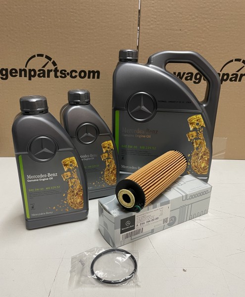 Pack Filtro Aceite ORIGINAL A2561840000 & Aceite ORIGINAL 5W30 MB229.52 7 Litros