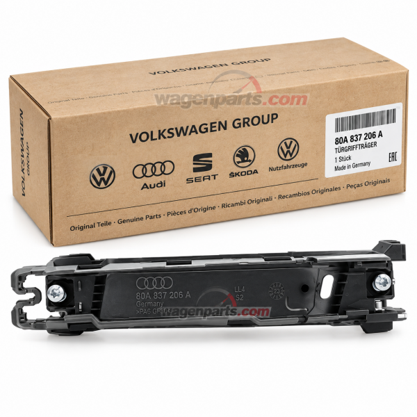Manija exterior de puerta derecha ORIGINAL AUDI Q5, 80A837206A