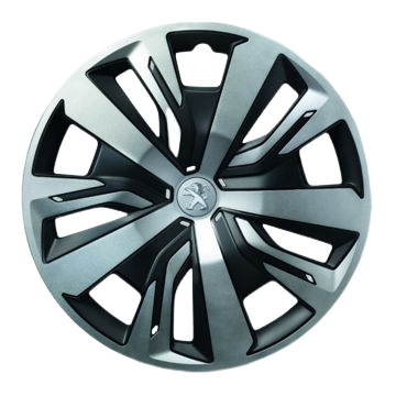 1x Embellecedor llanta tapacubo 16 pulgadas ORIGINAL PEUGEOT 2008 SUV (P24) 98334950TW