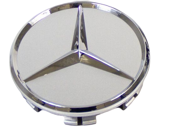 Centro (1 ud) Tapacubos con estrella cromada ORIGINAL MERCEDES BENZ, AMG, A00040038009715