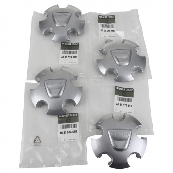 Juego (4 udes) tapacubos ORIGINAL RENAULT Dacia Duster, 403157451R