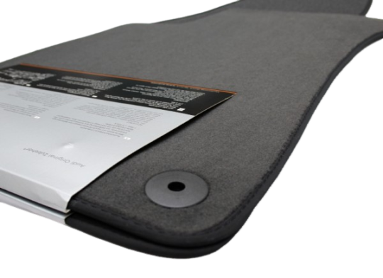 Juego (2 udes) Alfombrillas Velours delanteras ORIGINAL AUDI A4 (8E) 8E1061225E90G