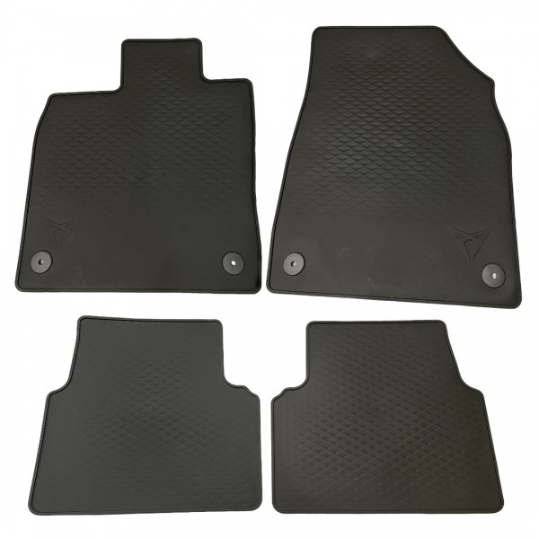 Juego 4 alfombras TPE (goma) ORIGINAL CUPRA Born, 1EB061500041