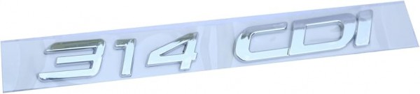 Emblema letras '314 CDI' portón trasero ORIGINAL MERCEDES-BENZ Sprinter A9068173900