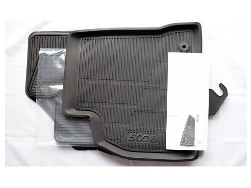 Juego (3 udes) alfombrillas Goma ORIGINAL PEUGEOT 5008, 1609351680