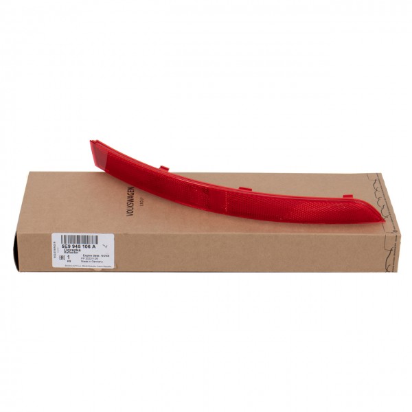 Reflector parachoques trasero Derecho ORIGINAL SKODA Octavia III (5E) 5E9945106A