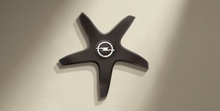 4x Embellecedor Llanta 'estrella' aluminio pulido ORIGINAL OPEL ASTRA J, 13361803
