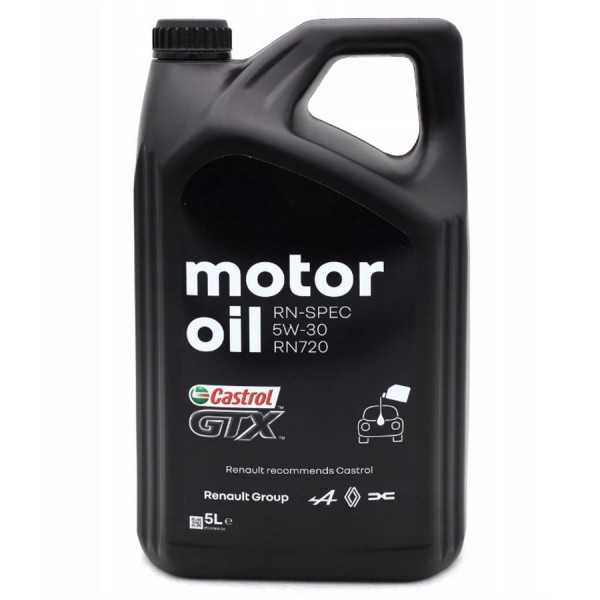 Aceite de motor Renault-Castrol GTX RN-SPEC 5W30 5 Litros RN720,15F517