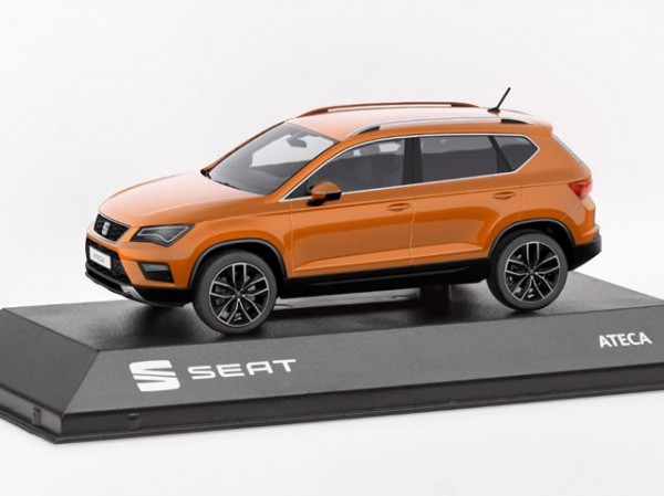 Miniature Car Samoa Orange ORIGINAL SEAT ATECA 6H1099300GAO