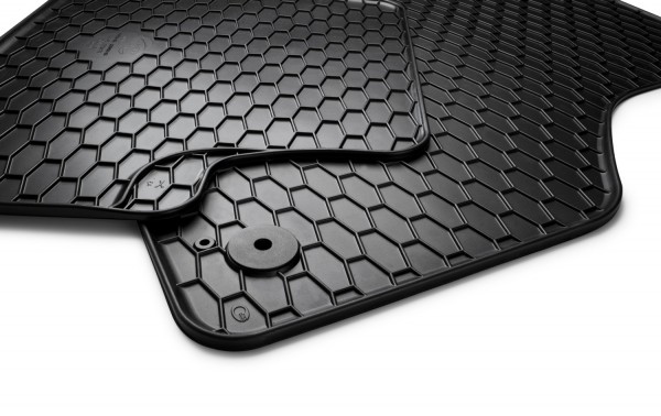 Juego (4 udes) Alfombrillas Goma ORIGINAL VW Touareg (7L) I, 7L6061550041