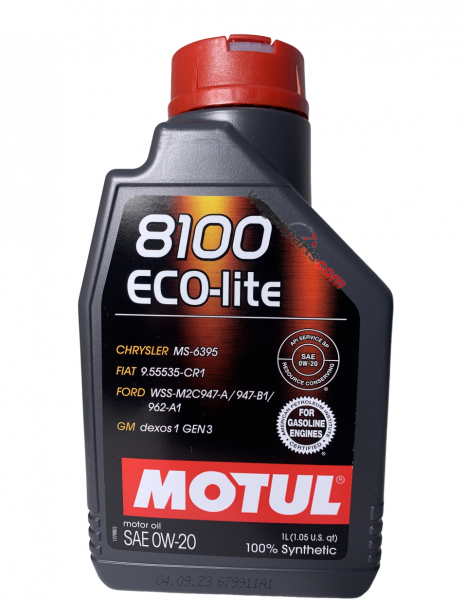 Motul 8100 ECO LITE 0W20 1L 108534