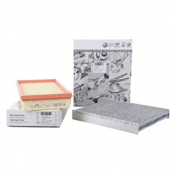 Pack 2 Filtros ORIGINAL SEAT Ibiza III, Cordoba (6L2), SKODA Fabia I, Roomster (5J), VW Polo (9N) (1