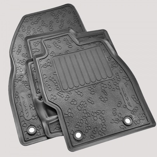 Juego (4 udes) Alfombrillas Todo clima negro 'azabache' ORIGINAL OPEL ADAM 13377452