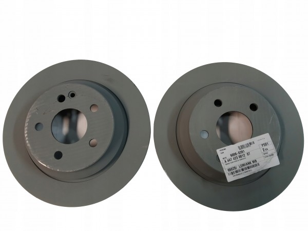 Juego (2 udes) Discos de freno Traseros ORIGINAL MERCEDES-BENZ, A447423001207