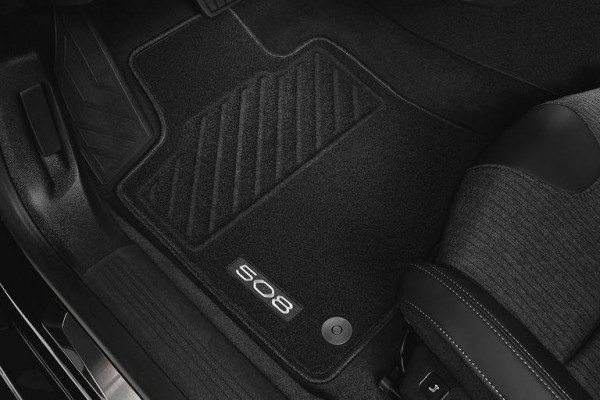 Juego (4 udes) alfombrillas Terciopelo ORIGINAL PEUGEOT 508 (R8), 1628562780