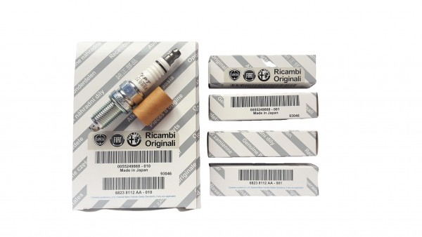 thumbnail image 2 of Genuine FIAT Iridium Spark Plug Kit (x4) – For Punto / 500 / Grande Punto 1.4 Abarth – 46344792 / IKR9F8 2 of 6