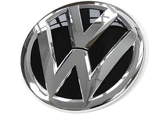 Emblema símbolo 'VW' cromo negro brillante plateado ORIGINAL VW Amarok, 2H6853630DPJ