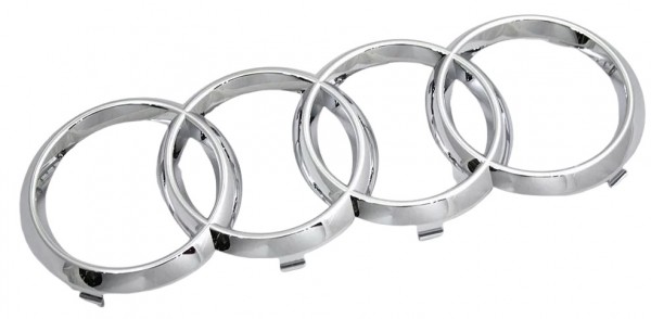 Emblema logotipo 'AUDI' para parrilla delantera ORIGINAL AUDI A4 (B7,B8) 8K0853605