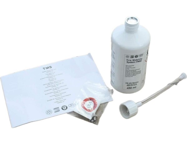 Pasta sellante Neumáticos 450ML ORIGINAL AUDI SEAT VW SKODA, 5G0012619B