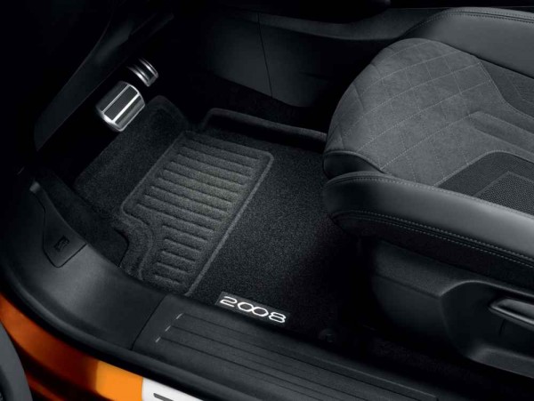 Juego (4 udes) alfombrillas Termoformadas ORIGINAL PEUGEOT 2008 (P24), 1656239880