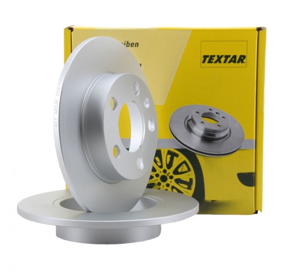 Juego (2 udes) disco de freno 232x9mm TEXTAR apto para VW AUDI SEAT SKODA, 92082503