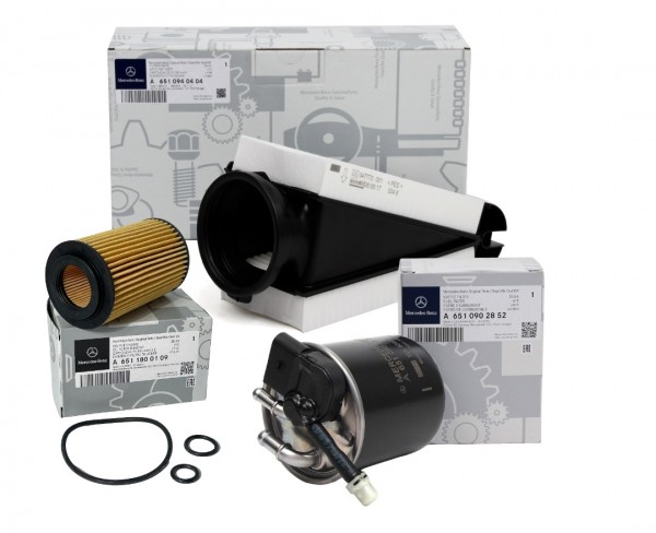Pack 3 Filtros ORIGINAL MERCEDES BENZ Clase C W205