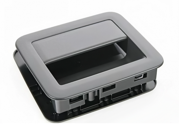 Asidero negro satinado moqueta del maletero ORIGINAL VW Golf 8 (5H,CD) 5H0887184A9B9