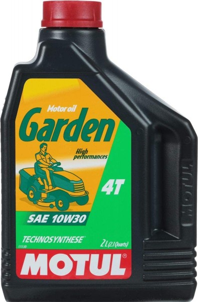 MOTUL GARDEN 4T 10W30 para maquinarías y motores de jardinería 101282, 2 Litros