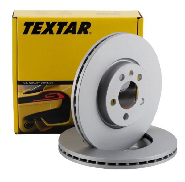 Juego (2 udes )disco de freno (ventilado) 276X24TEXTAR apto para VW AUDI SEAT SKODA, 92313703