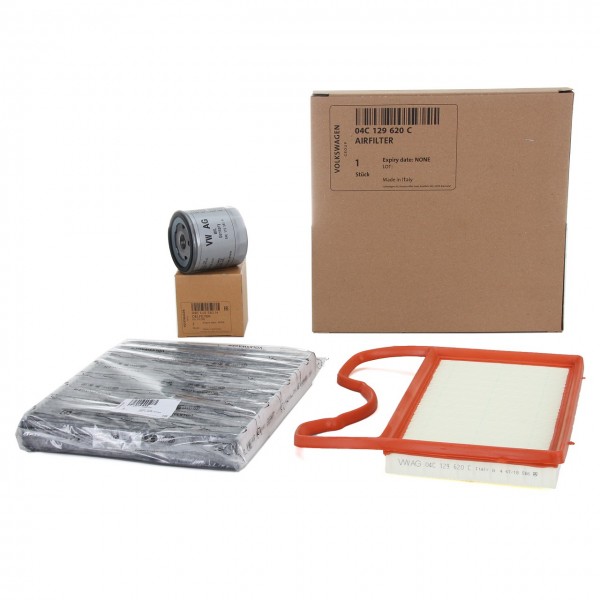 Pack 3 Filtros ORIGINAL SEAT Ibiza IV, SKODA Fabia III, VW Polo (6R,6C) (1.0)