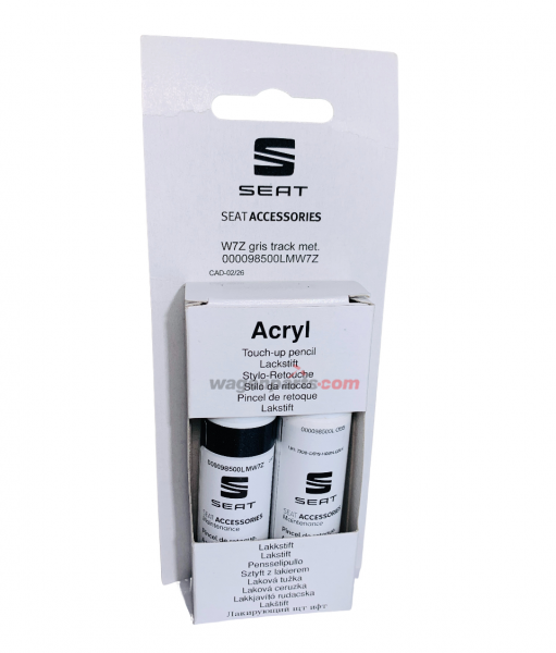 Set de Pintura de Retoque 'Track-Grado / Antracita' ORIGINAL SEAT, 000098500LMW7Z