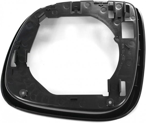 Marco espejo Derecho negro satinado ORIGINAL VW, 7E1858554C9B9