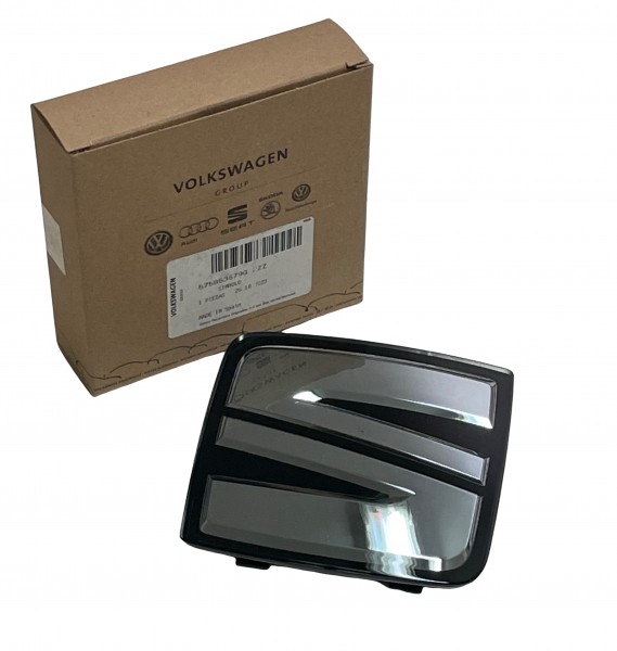 Emblema Cromo Logo para Rejilla frontal ORIGINAL SEAT Ateca 2016-2018, 575853679F2ZZ