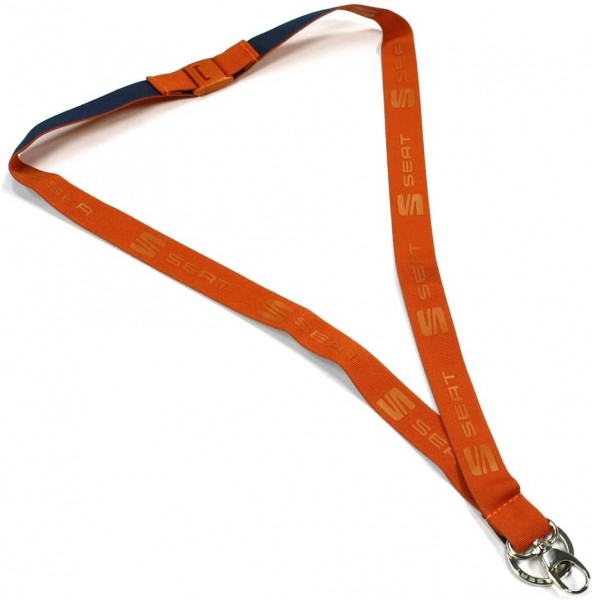 Colgante naranja para Llave 'Cup Racer Lanyard' ORIGINAL SEAT 6H2087610GAH