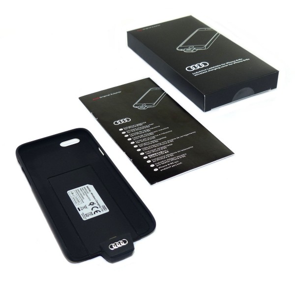 Estuche de carga inductiva para la carga inalámbrica del iPhone 6/6S ORIGINAL AUDI,8W0051435