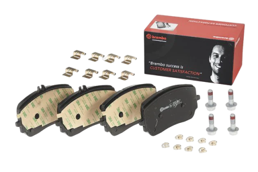 Juego 4 Pastillas de Freno BREMBO apto para MERCEDES-BENZ E-Class (W211) A0034209920