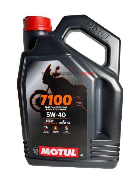 MOTUL 7100 5W40 4T Motos Altas Prestaciones 104087, 4 Litros