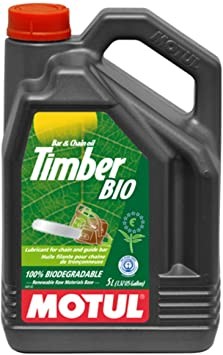 MOTUL TIMBER BIO Lubricante para Cadenas de Motosierras 101631, 5 Litros