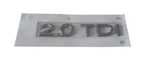 Emblema logotipo '2.0 TDI' portón trasero ORIGINAL VW Passat B8 (3G) 3C0853675E739