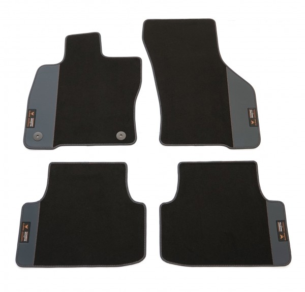 Juego (4 udes) Alfombrillas CUPRA Petrol Azul ORIGINAL CUPRA Formentor, Leon, 5FG863011NLOE