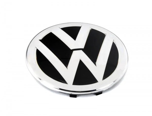 Emblema anagrama logo VW rejilla de radiador parachoques delantero ORIGINAL VW, 3G0853601AJZA