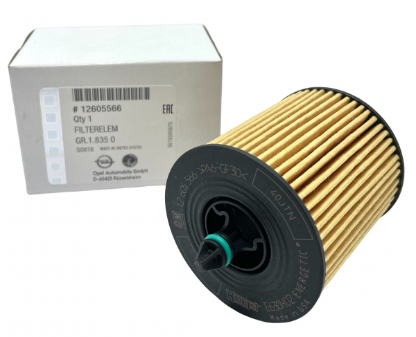 Filtro de Aceite ORIGINAL OPEL Astra, Insignia A,Vectra C, 12605566