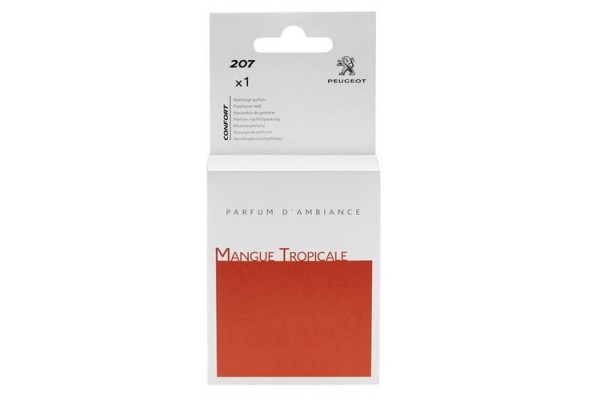 Recambio de ambientador ''Mango Tropical'' ORIGINAL PEUGEOT,1608576580