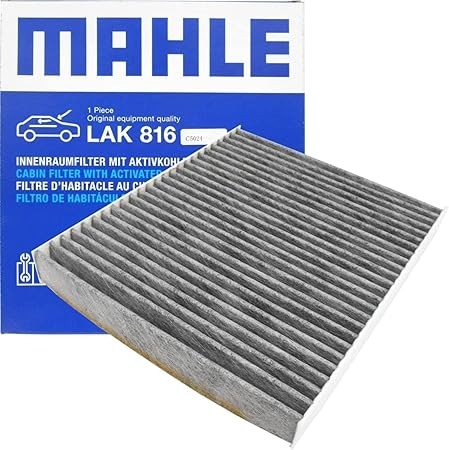 Filtro de aire habitáculo MAHLE LAK816 apto para SEAT, AUDI, SKODA,VOLKSWAGEN