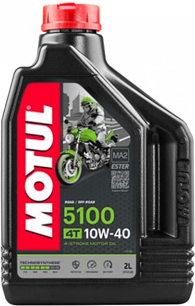 Motul 5100 10W40 4T 104067 2 Litros